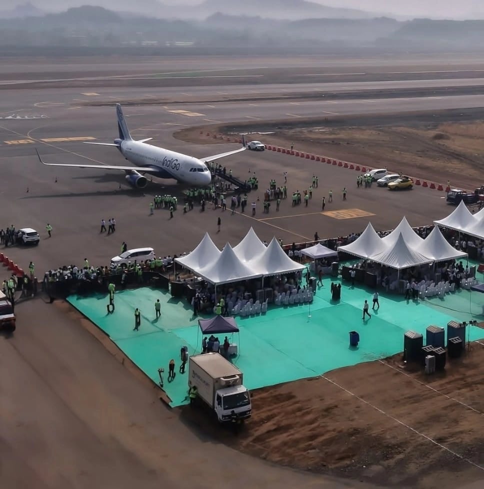 D B Patil Airport Inauguration